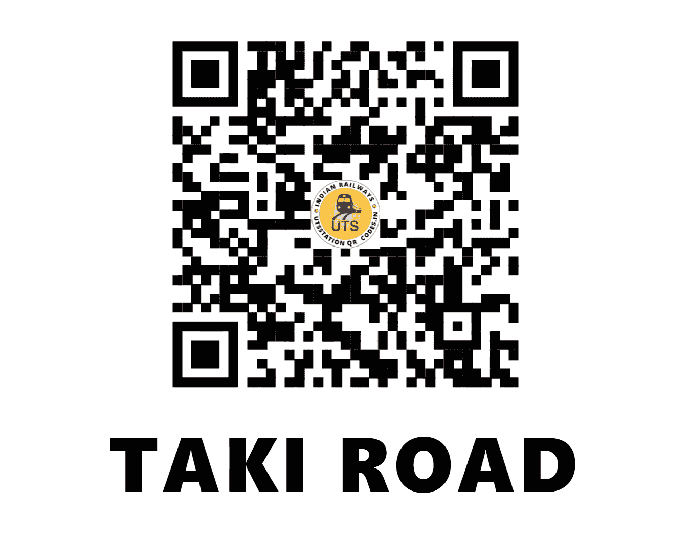 UTS QR Code for TAKI ROAD - TKF (ER - WEST BENGAL)